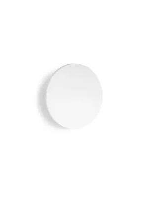 Vysoce Kvalitní Ideal Lux LED venkovní nástěnné svítidlo Punto, bílé, Ø 24 cm, kovové