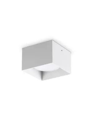 Akční Nabídka Ideal Lux stropní svítidlo Spike Square, bílé, hliník, 10 x 10 cm