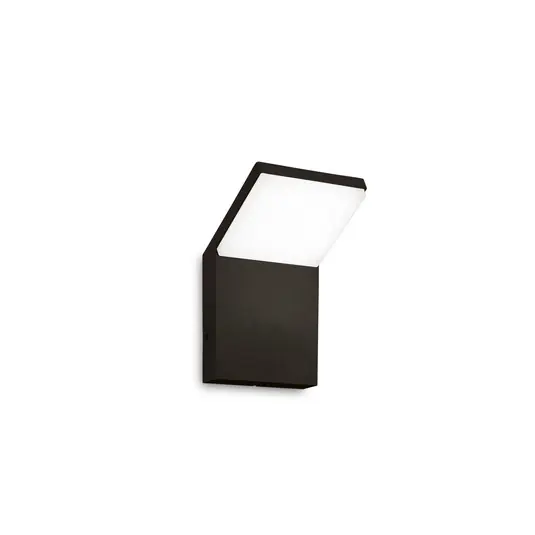 Venkovní nástěnné svítidlo LED Ideal Lux Style, černé, hliník, 3 000 K Bezpečná Platba