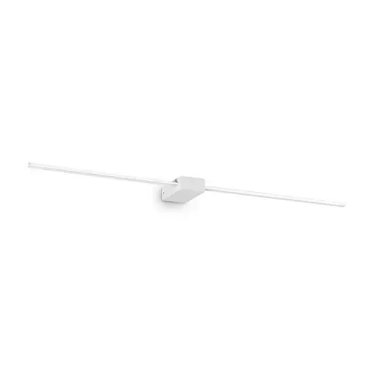 Nízká Cena Ideal Lux LED nástěnné svítidlo Theo bílé, šířka 115 cm hliník