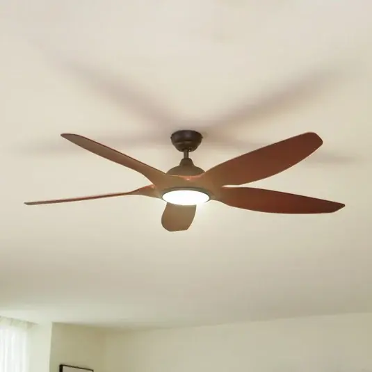 Stropní ventilátor Lucande Omendo s LED osvětlením, černý, DC, tichý, CCT Sezónní Sleva