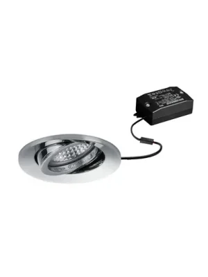BRUMBERG LED vestavné bodové svítidlo Berrie-R, 3000K, on/off, chrom Expresní Doručení