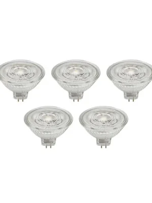 Prios LED reflektor GU5.3 4,9W 500lm 36° čirý 830 sada 5 ks Poslední Šance