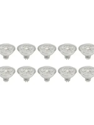 Cenově Výhodný Prios LED reflektor GU5.3 4,9W 500lm 36° čirý 827 sada 10 ks