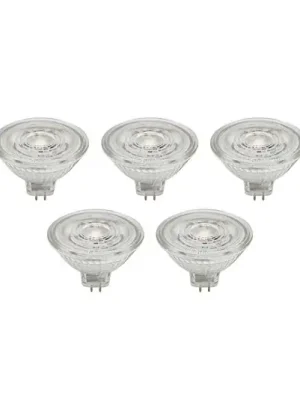 Prios LED reflektor GU5.3 4,3W 345lm 36° čirý 830 sada 5 ks Značkový