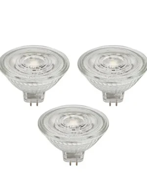 Bezpečná Platba Prios LED reflektor GU5.3 4,3W 345lm 36° čirý 840 sada 3 ks