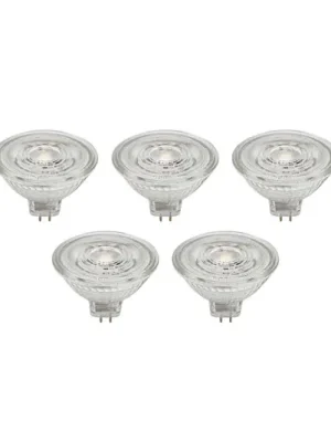 Cenová Bomba Prios LED reflektor GU5.3 4,3W 345lm 36° čirý 840 sada 5 ks