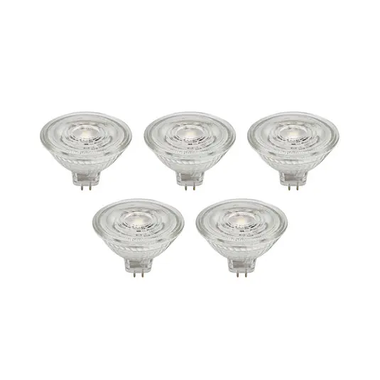 Cenová Bomba Prios LED reflektor GU5.3 4,3W 345lm 36° čirý 840 sada 5 ks