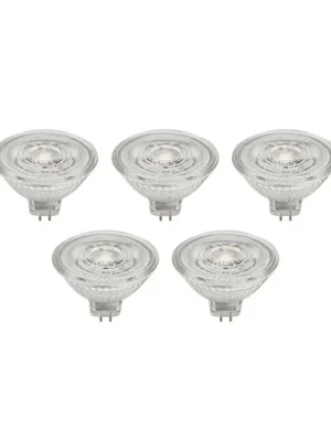 Nakupujte Hned Prios LED reflektor GU5.3 4,9W 500lm 36° čirý 827 sada 5 ks