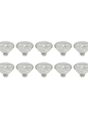 Prios LED reflektor GU5.3 4,9W 500lm 36° čirý 840 sada 10 ks Hit Sezóny