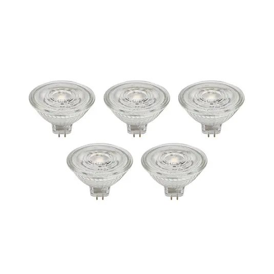Výhodná Nabídka Prios LED reflektor GU5.3 4,9W 500lm 36° čirý 840 sada 5 ks