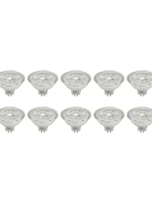 Prios LED reflektor GU5.3 4,3W 345lm 36° čirý 840 sada 10 ks Top Prodej