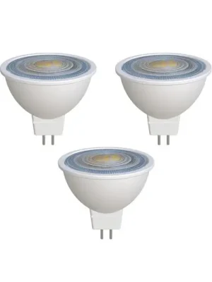 Prios LED reflektor GU5.3 7,5W 621lm 36° bílá 840 sada 3 ks Finální Výprodej