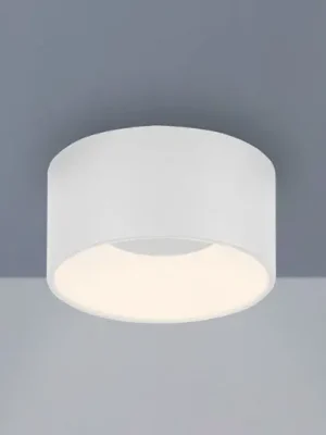 Ověřený JUST LIGHT. Stropní LED svítidlo Tanika, bílé, Ø 16 cm, stmívatelné