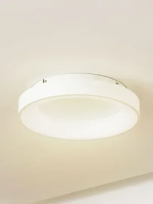 Stropní svítidlo Lucande LED Samvel, Ø 38,4 cm, bílá, železo Originální