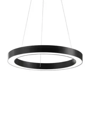 Odeslání Ihned Závěsné svítidlo Ideal Lux LED Oracle, černé, 3 000 K, Ø 50 cm