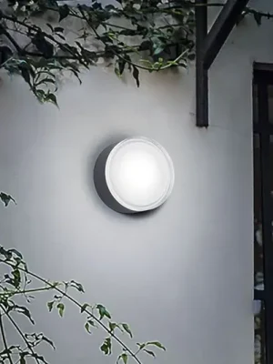 Vysoce Kvalitní Venkovní nástěnné svítidlo Ideal Lux Urano antracitový hliník Ø 16 cm