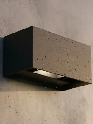 Ověřený Ideal Lux LED venkovní nástěnné svítidlo Atom, černé, 20 cm, kovové