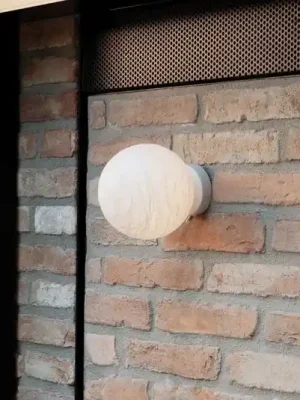 Nástěnné svítidlo Ideal Lux Carta, bílé, plast, Ø 10 cm Nejlepší Volba