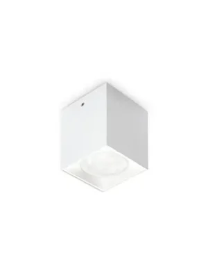 Ideal Lux LED stropní svítidlo Dot Square, bílé, hliník, 3 000 K Cenově Výhodný