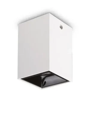 Ideal Lux LED stropní svítidlo Nitro Square bílé výška 12 cm, kovové Koupit Online