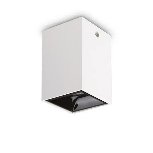 Ideal Lux LED stropní svítidlo Nitro Square bílé výška 12 cm, kovové Koupit Online