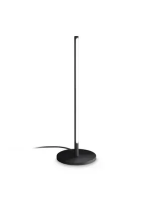 Speciální Cena Ideal Lux LED stolní lampa Filo černá hliník výška 47 cm