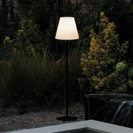 Venkovní stojací lampa Ideal Lux Arcadia, antracitová, výška 154 cm Cenový Hit