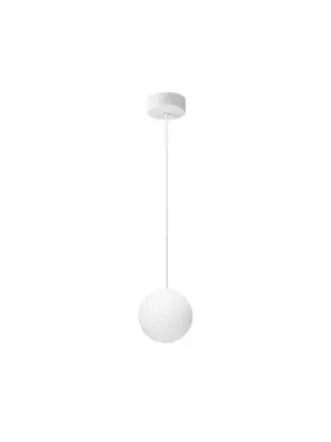 Závěsné svítidlo Ideal Lux Mapa, Ø 10 cm, opálové sklo, globus Koupit Online