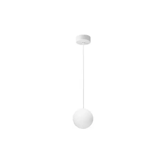Závěsné svítidlo Ideal Lux Mapa, Ø 10 cm, opálové sklo, globus Koupit Online
