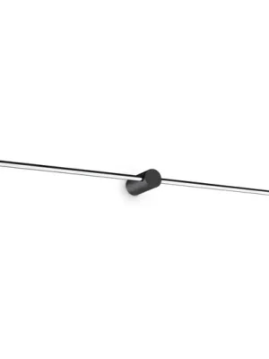 Nízká Cena Ideal Lux LED nástěnné světlo Filo, černé, šířka 115 cm
