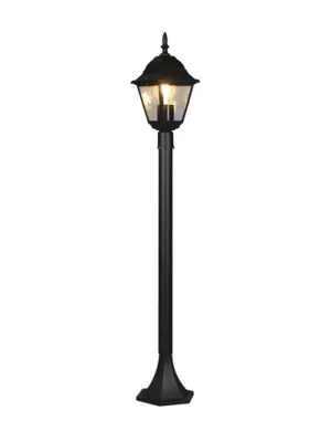 Super Cena Světlo na cestu Livenza, černé, výška 100 cm, hliník, IP44
