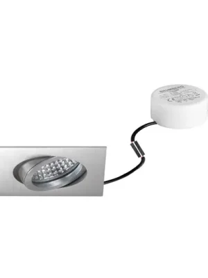 BRUMBERG LED vestavné bodové svítidlo Tirrel-S, RC, kulatý ovladač, matný Zlevněný