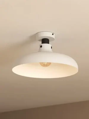 Stropní svítidlo Matlock, Ø 38 cm, šedá/černá Speciální Cena