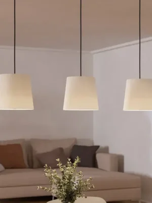 Ihned K Objednání Závěsné svítidlo Febres, černá/bílá, 3 světla.