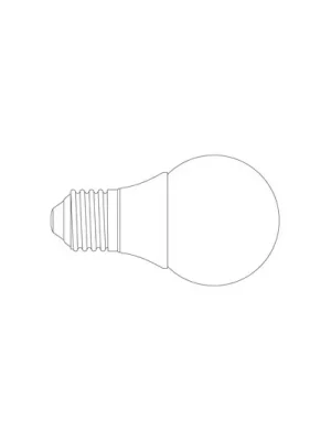 Ověřený Žárovka LED, čirá, E27, 3 W, 250 lm, 2 700 K