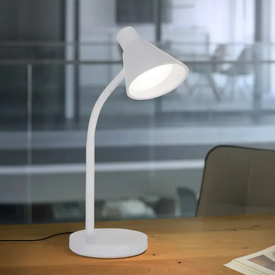 Objednat Nyní JUST LIGHT. LED stolní lampa Pixie, plast, bílá