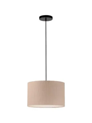 Nízká Cena JUST LIGHT. Zelené závěsné svítidlo Duro, textil, béžová barva