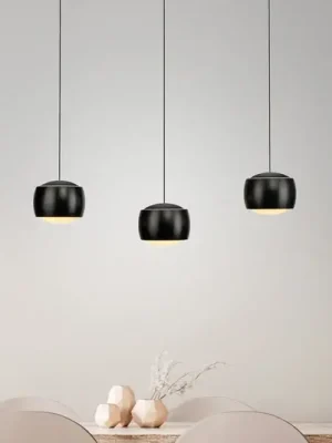 Akční Cena JUST LIGHT. LED závěsné světlo Ballini, černé, 3-bodové, Switchmo