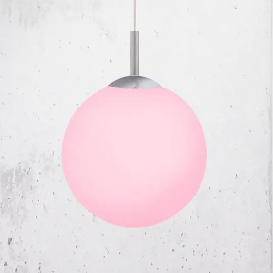Rychlé Dodání JUST LIGHT. LED závěsné svítidlo LOLAsmart Bolo, Ø 25 cm, RGB, CCT