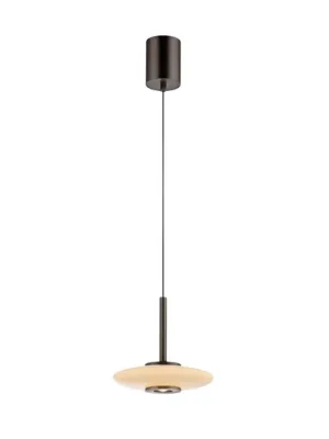 Nízká Cena PURE LED závěsné svítidlo Vitrum hnědé/opálové sklo/hliník Ø 22 cm