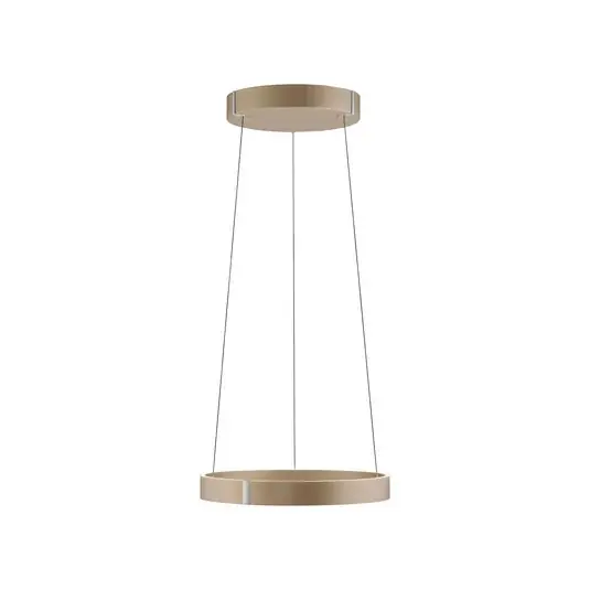 Závěsné světlo LED PURE E-Clipse, bronzová, Ø 50 cm, CCT Nejprodávanější