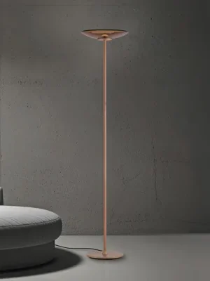 Stojací lampa PURE LED Měsíc bronzová barva hliník/sklo stmívač Sezónní Sleva