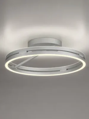 Cenový Hit PURE LED stropní svítidlo Loop, hliník, kov, Ø 60 cm CCT