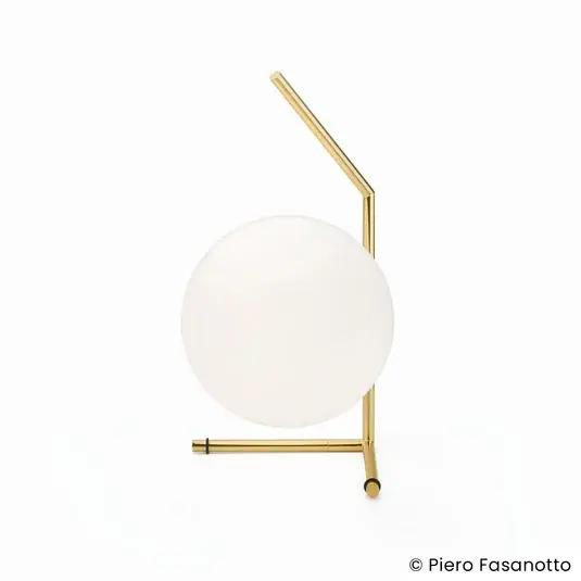 Nejlepší Cena Stolní lampa FLOS IC T1 Low 10th Anniversary, pozlacená, stm.