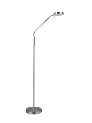 Výprodej LED dobíjecí stojací lampa Moreno, matný nikl, CCT, stmívatelná