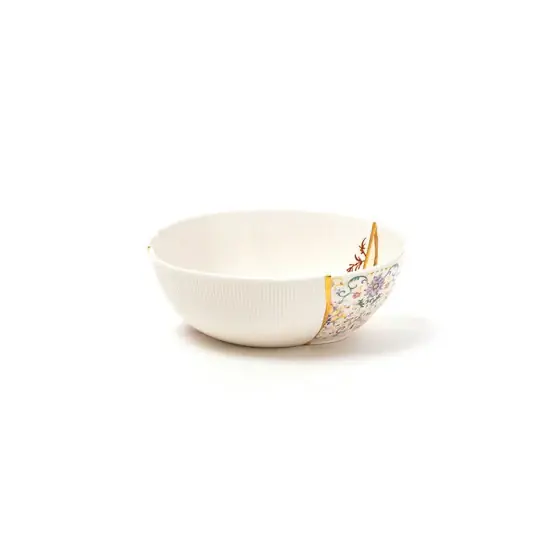 SELETTI salátová mísa Kintsugi 1, barevná, 300 ml, porcelán Novinka