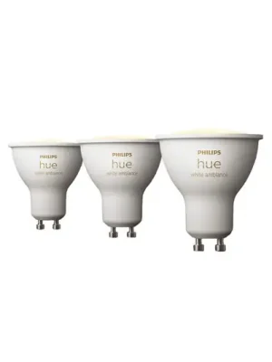 Philips Hue White Ambiance GU10 4,2 W reflektor, 3 ks Ihned K Objednání
