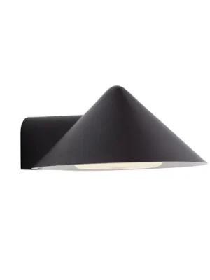 Cenově Výhodný FRANDSEN LED akumulátorové nástěnné světlo Grasp, černá, 15 cm