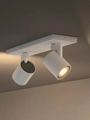 Philips Hue LED bodovka Runner, 2 ks, stmívač, bílá Must-Have
